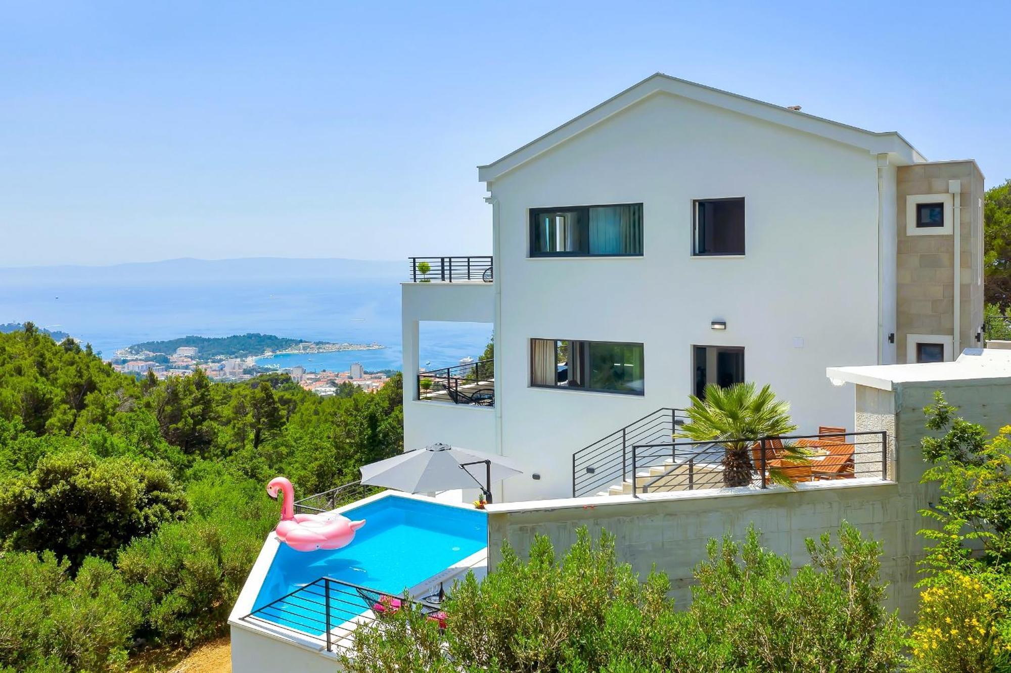 Villa Vivace Mit Pool Und Traumhaften Meerblick Makarska