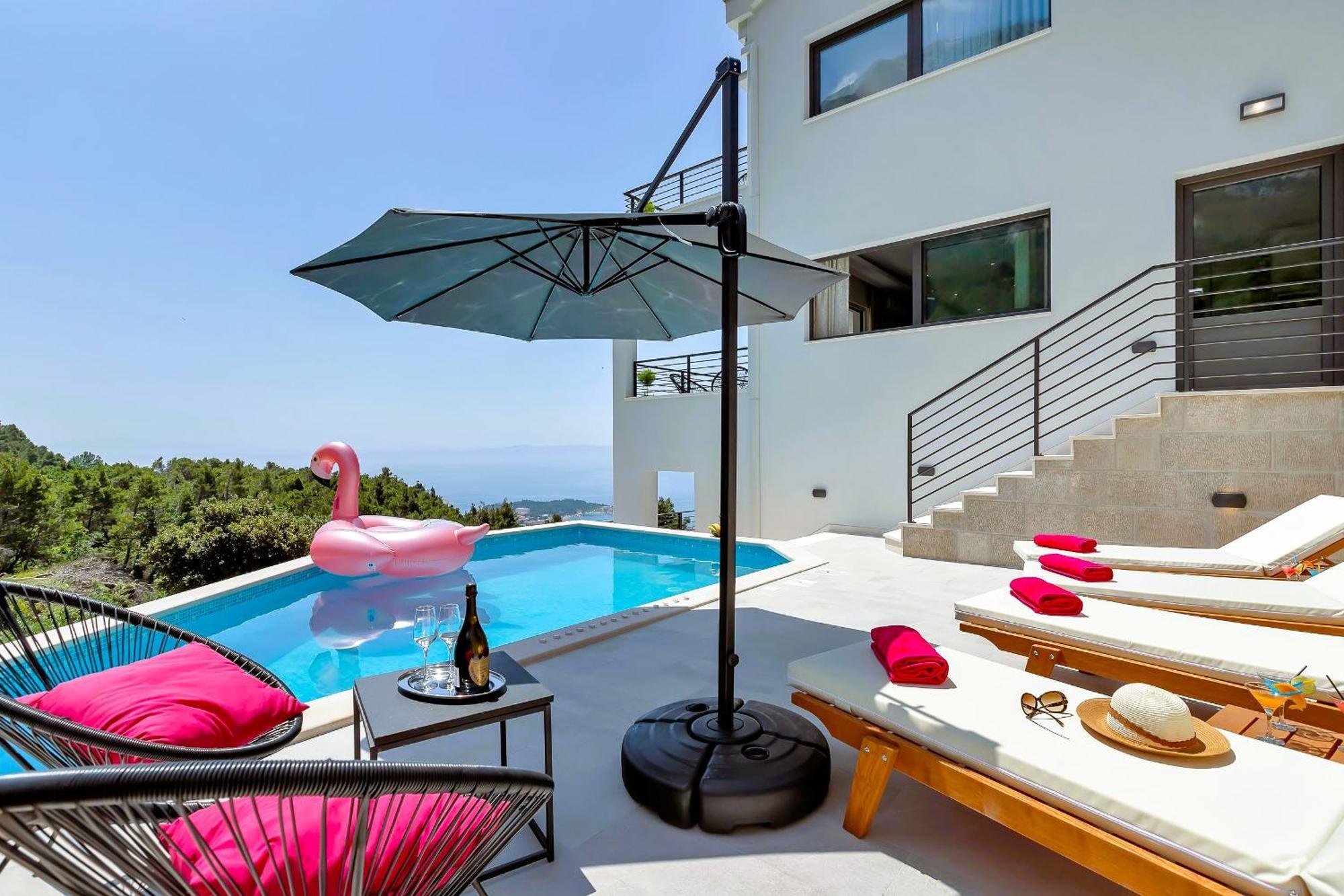 Vivace Mit Pool Und Traumhaften Meerblick Makarska